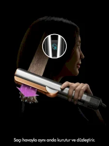 Dyson Airstrait Amber Silk Wet and Dry Hair Straightener