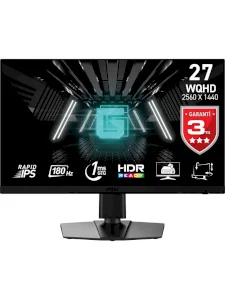 MSI G272QPF E2 27" 1 ms 2K Pivot IPS 180 Hz Gaming Monitor