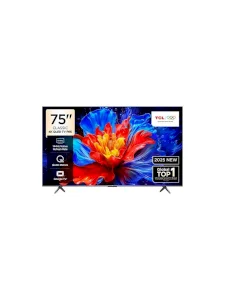 TCL 75P8K 4K Ultra HD 75" 190 Screen Google Smart QLED TV with Satellite Receiver