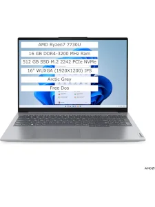Lenovo ThinkBook 16 G6 ABP 21KK000WTR Ryzen 7 7730U 16 GB 512 GB Radeon Graphics 16" WUXGA Notebook
